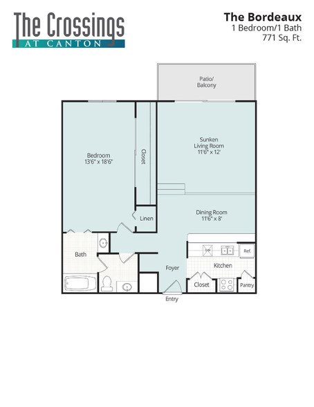 The Bordeaux Floor Plan 2